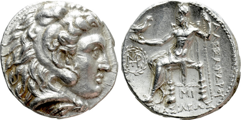 SELEUKID KINGDOM. Seleukos I Nikator (312-281 BC). Tetradrachm. Babylon I. In th...