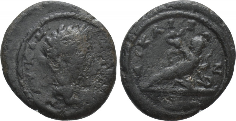 BITHYNIA. Nicaea. Commodus (177-192). Ae. 

Obv: M AY KOM ANTΩNINOC. 
Laureat...