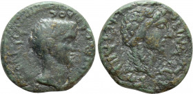 AEOLIS. Temnus. Gaius Asinius Gallus (Proconsul of Asia, 6-5 BC). Ae. Apollas, son of Phainios, magistrate
