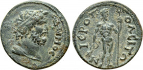PHRYGIA. Hieropolis. Pseudo-autonomous issue (2nd century AD). Ae