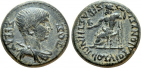PHRYGIA. Sebaste. Nero (54-68). Ae. Ioulios Dionysios, magistrate