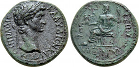 PHRYGIA. Synnada. Claudius (41-54). Ae. Klaudios Andragathos, philokaisar