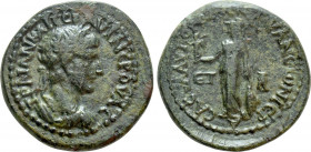 CARIA. Antioch. Domitian (81-96). Ae. Ti. Kl. Aglaos Frougi, epimeletes