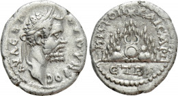 CAPPADOCIA. Caesarea. Septimius Severus (193-211). Drachm. Dated RY 2