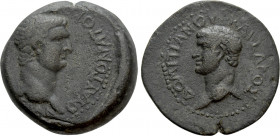 CILICIA. Olba. Titus with Domitian as Caesar (79-81). Ae Trihemiassarion