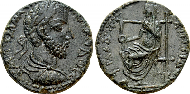 CILICIA. Philadelphia. Commodus (177-192). Ae. 

Obv: ΑΥΤ ΚΑΙ Μ ΑΥΡΗ ΚΟΜΟΔΟϹ Ϲ...