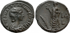 EGYPT. Alexandria. Salonina (Augusta, 254-268). BI Tetradrachm. Dated RY 14 of Gallienus (266/7)