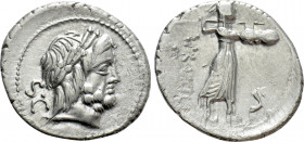 L. PROCILIUS. Denarius (80 BC). Rome