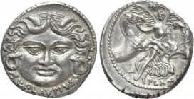 L. PLAUTIUS PLANCUS. Denarius (47 BC). Rome