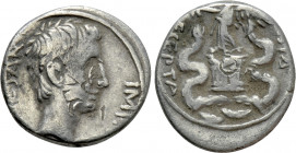 OCTAVIAN. Quinarius (29-28 BC). Uncertain Italian mint, possibly Rome