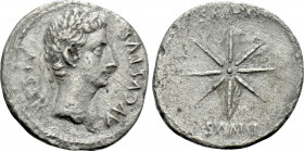 AUGUSTUS (27 BC-14 AD). Denarius. Spanish mint (Caesaraugusta?)