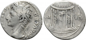 AUGUSTUS (27 BC-14 AD). Denarius. Uncertain mint in Spain