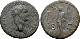 DOMITIAN (Caesar, 69-81). Sestertius. Rome