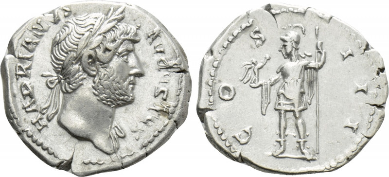 HADRIAN (117-138). Denarius. Rome. 

Obv: HADRIANVS AVGVSTVS. 
Laureate bust ...