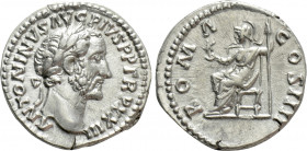 ANTONINUS PIUS (138-161). Denarius. Rome