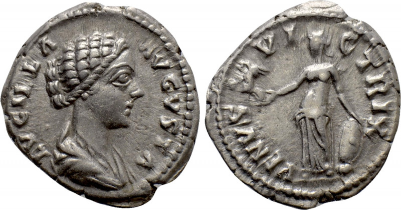 LUCILLA (Augusta, 164-182). Denarius. Rome. 

Obv: LVCILLA AVGVSTA. 
Draped b...