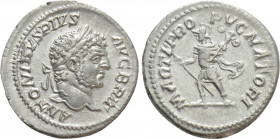CARACALLA (198-211). Denarius. Rome