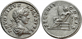 CARACALLA (197-217). Denarius. Laodicea