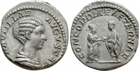 PLAUTILLA (Augusta, 202-205). Denarius. Rome