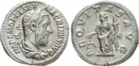 MACRINUS (217-218). Denarius. Rome