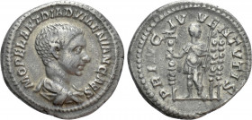 DIADUMENIAN (Caesar, 217-218). Denarius. Rome