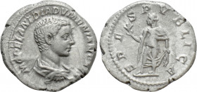 DIADUMENIAN (Caesar, 217-218). Denarius. Rome