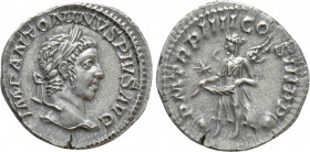 ELAGABALUS (218-222). Denarius. Rome