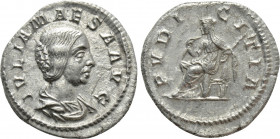 JULIA MAESA (218-224/5). Denarius. Rome