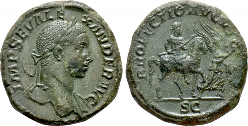 SEVERUS ALEXANDER (222-235). Sestertius. Rome. 

Obv: IMP SEV ALEXANDER AVG. ...