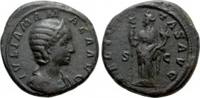 JULIA MAMAEA (Augusta, 222-235). As. Rome
