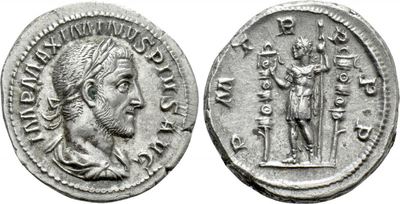 MAXIMINUS THRAX (235-238). Denarius. Rome. 

Obv: IMP MAXIMINVS PIVS AVG. 
La...