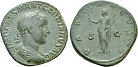 GORDIAN III (238-244). Sestertius. Rome