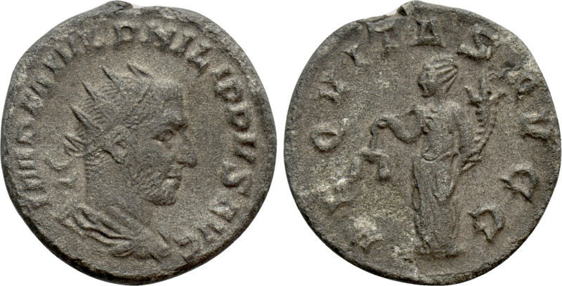 PHILIP I 'THE ARAB' (244-249). Antoninianus. Rome. 

Obv: IMP M IVL PHILIPPVS ...