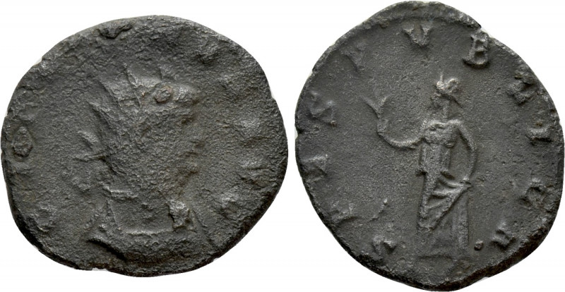 GALLIENUS (253-268). Antoninianus. Siscia. 

Obv: GALLIENVS AVG. 
Radiate and...