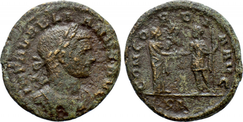 AURELIAN (270-275). As. Rome. 

Obv: IMP AVRELIANVS AVG. 
Laureate and cuiras...