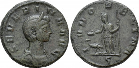 SEVERINA (Augusta, 270-275). As. Rome