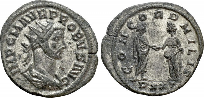 PROBUS (276-282). Antoninianus. Ticinum. 

Obv: IMP C M AVR PROBVS AVG. 
Radi...