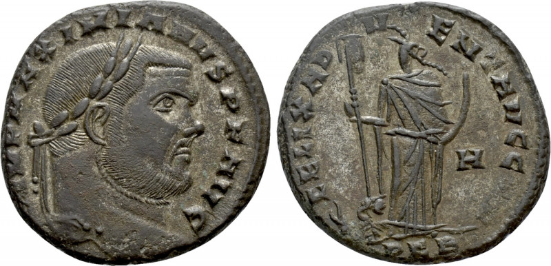 MAXIMIANUS (First reign, 286-305). Follis. Carthago. 

Obv: IMP MAXIMIANVS P F...