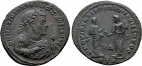 MAXIMIANUS HERCULIUS (Senior Augustus, 305-307). Follis. Treveri