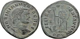 GALERIUS MAXIMIANUS (Caesar, 293-305). Follis. Carthage