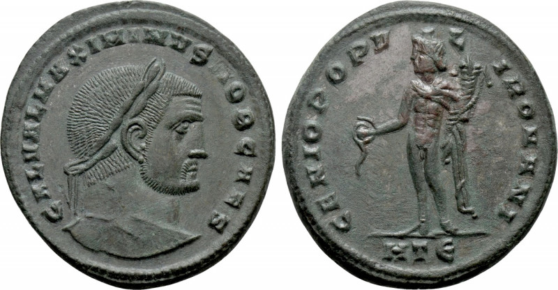 MAXIMINUS DAIA (Caesar, 305-309). Follis. Heraclea. 

Obv: GAL VAL MAXIMINVS N...