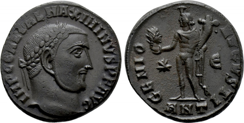 MAXIMINUS DAIA (310-313). Follis. Antioch. 

Obv: IMP C GAL VAL MAXIMINVS P F ...