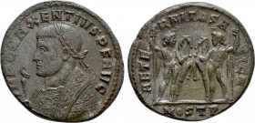 MAXENTIUS (307-312). Follis. Ostia