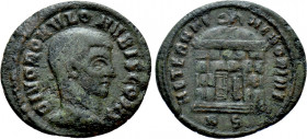 DIVUS ROMULUS (Died 309). Quarter Follis. Rome