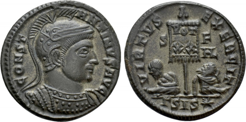 CONSTANTINE I 'THE GREAT' (307/10-337). Follis. Siscia. 

Obv: CONSTANTINVS AV...