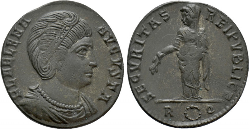 HELENA (Augusta, 324-328/30). Follis. Rome. 

Obv: FL HELENA AVGVSTA. 
Diadem...