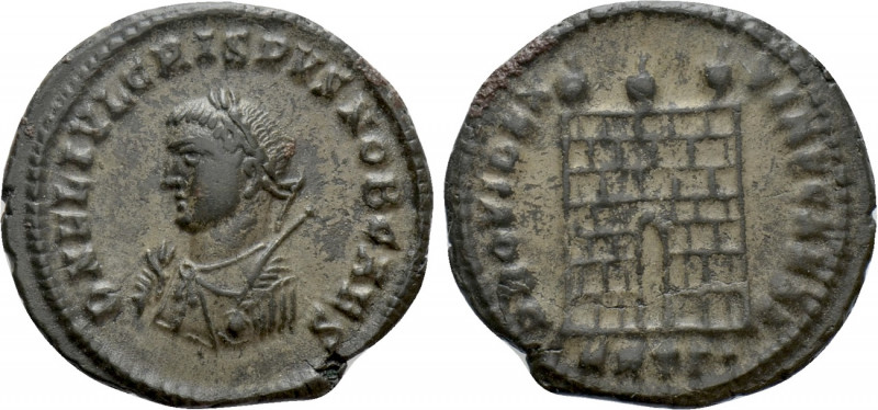 CRISPUS (Caesar, 316-326). Follis. Heraclea. 

Obv: D N F L IVL CRISPVS NOB CA...
