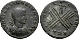 CONSTANTINE II (Caesar, 316-337). Follis. Thessalonica