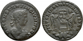 CONSTANTINE II (Caesar, 316-337). Follis. Lugdunum
