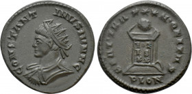 CONSTANTINE II (Caesar, 316-337). Follis. Londinium